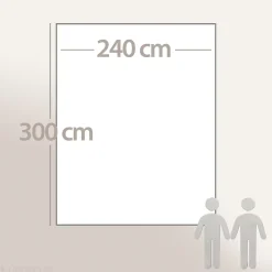 Couverture 100% polyester 240x300 cm microvelours DOLCE gris acier