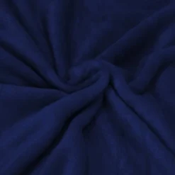 Couverture - SPRINGOS - 200x220 cm - Bleu royal - 100% polyester - Douce et chaude