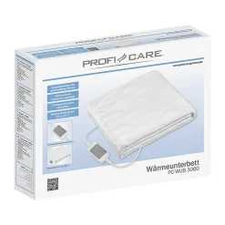 Couverture chauffante Proficare PC-WUB 3060 Blanc