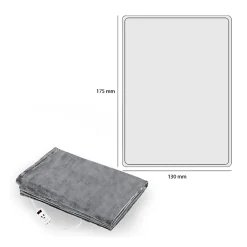 Couverture chauffante Proficare PC-WZD 3061 Gris