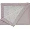 Couverture double face esprit enchanté (75x100 cm - Lilas)
