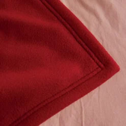 Couverture en polaire confort (220x240 cm - Terracotta)