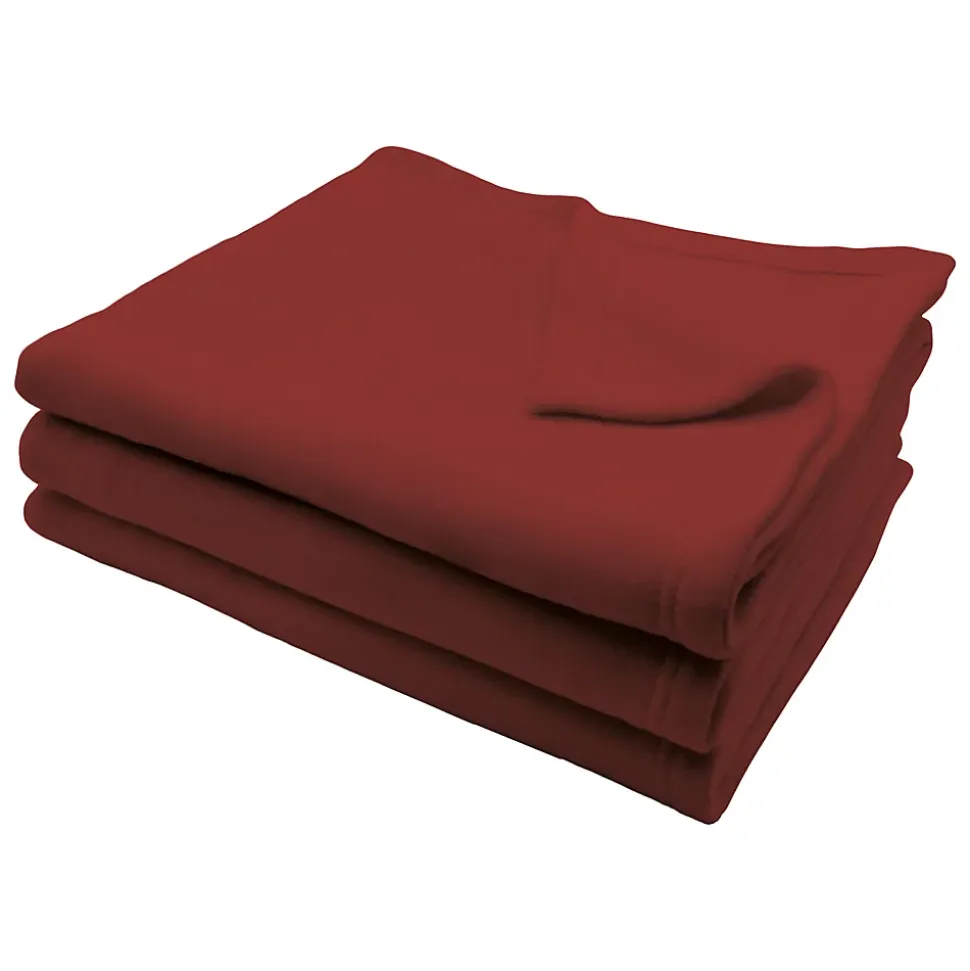 Couverture en polaire confort (240x260 cm - Terracotta)