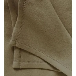 Couverture en polaire unie (240x260 cm - Taupe)