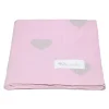 Couverture enfant cœurs 100 x 80 cm
