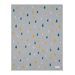 Couverture enfant gouttes 100 x 80 cm