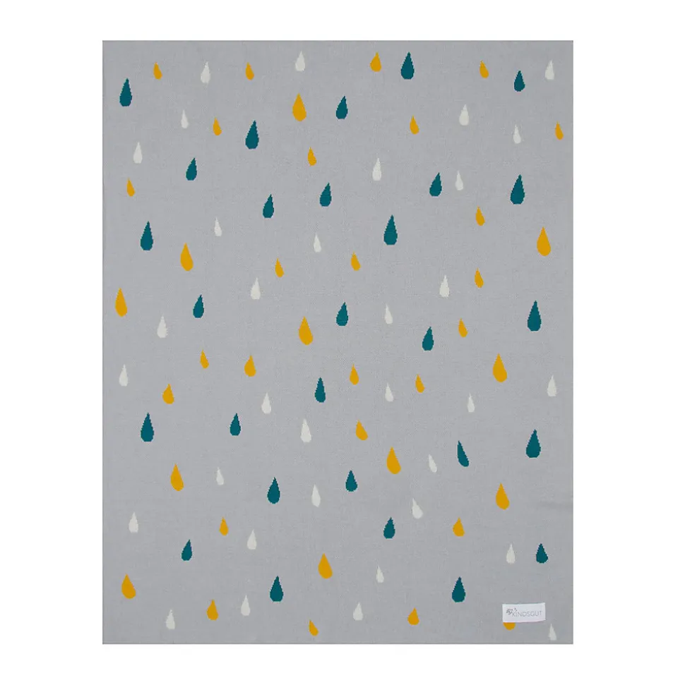 Couverture enfant gouttes 100 x 80 cm