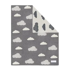 Couverture enfant nuages 100 x 80 cm