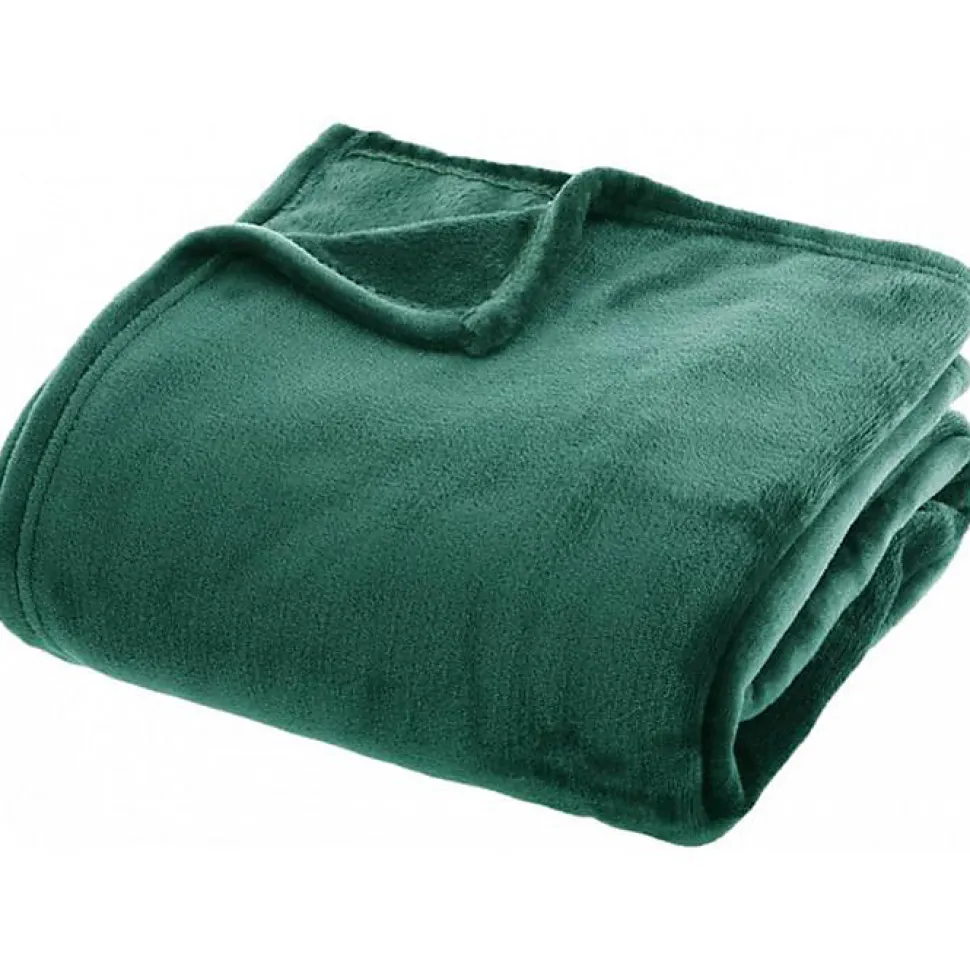 Couverture flanelle 180 x 230 cm Atmosphera - Cèdre