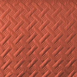 Couverture molletonné surpiquage graphique (250x260 cm - Cuivre)