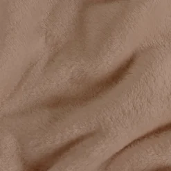 Couverture Plaid marron FLANBERG en Polyester - 180x220 cm - SACASA