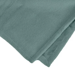 Couverture plaid verte 130x170cm PANORA - SACASA