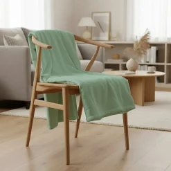 Couverture plaid 180x220cm FLANNEL - SACASA