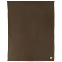 Couverture polaire luxe 180x220 cm 100% polyester 430g/m2 NARVIK Marron Chocolat