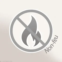 Couverture polaire microvelours 180x220 cm VELVET Gris Acier