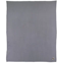 Couverture polaire 180x220 cm 100% Polyester 350g/m2 TEDDY Gris Acier