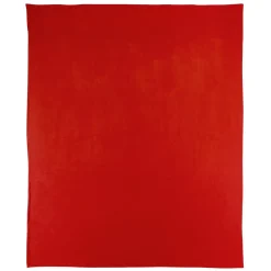 Couverture polaire 240x300 cm 100% Polyester 350g/m2 TEDDY Rouge Terracotta