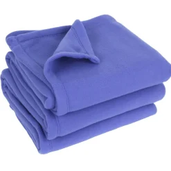 Couverture polaire 220x240 cm 100% Polyester 350g/m2 TEDDY violet Liberty