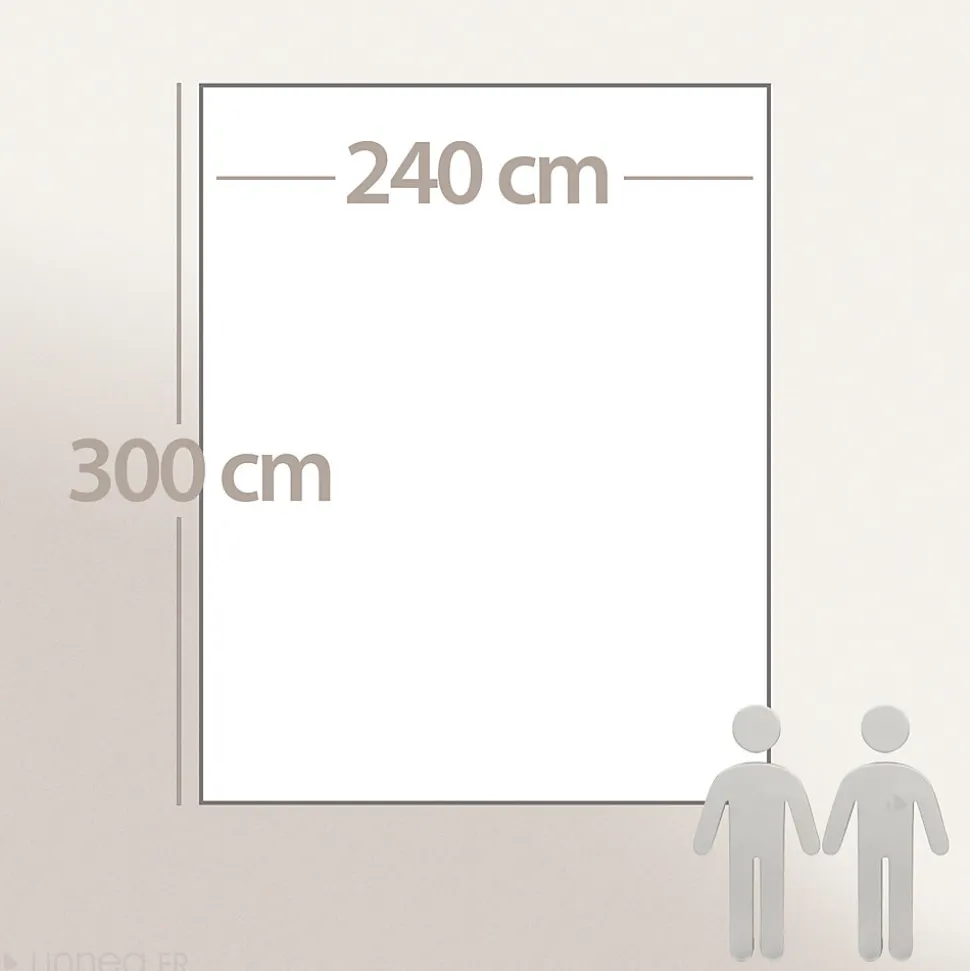 Couverture polaire 240x300 cm 100% Polyester 350g/m2 TEDDY Marron Sable