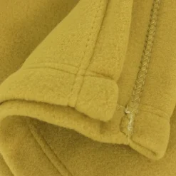 Couverture polaire 180x220 cm 100% Polyester 350g/m2 TEDDY Jaune Miel