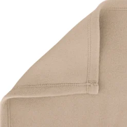 Couverture polaire 180x220 cm Isba Sable 100% Polyester 320g/m2 non-feu
