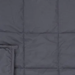 Couverture pondérée en polyester 7kg 150x200 cm LAVISH grise