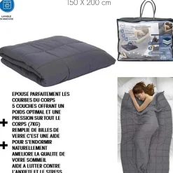 Couverture pondérée 150x200 cm