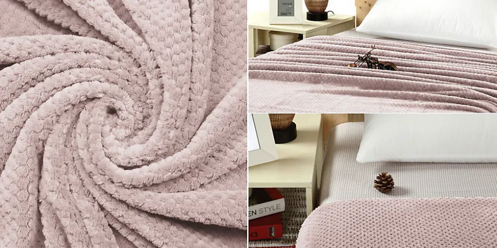 COUVERTURE TUTUMI DIAMOND 200X220 PINK