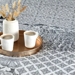 Couvre lit boutis réversible 260x240 avec 2 taies OCTAVIA