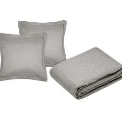 Couvre lit boutis réversible 240x220 avec 2 taies CLEO