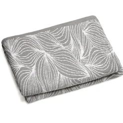 Couvre lit collection EMI pur coton 500 g/m² 180x240 cm gris sésame