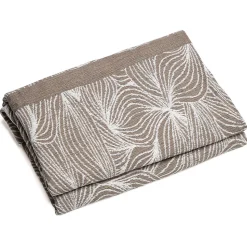 Couvre lit collection EMI pur coton 500 g/m² 180x240 cm marron praline