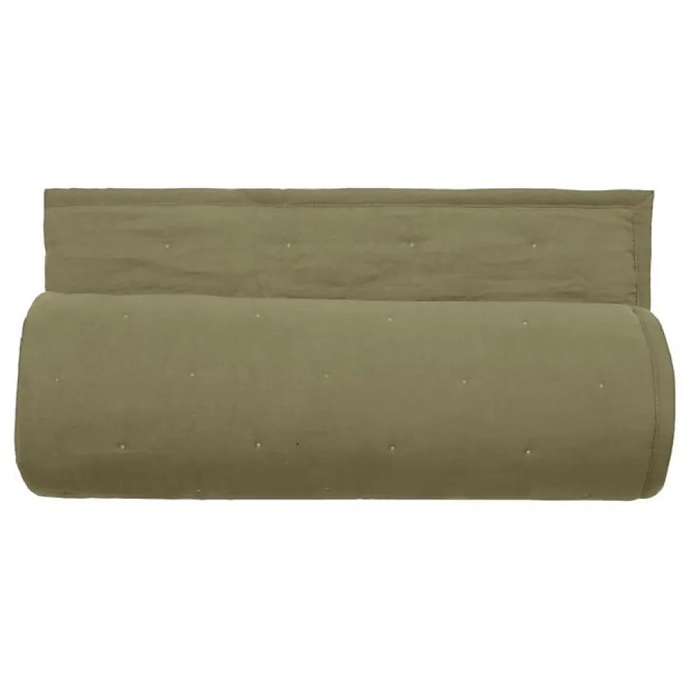Couvre lit matelassé microfibre lavée "Céleste" toutes dimensions Vent du sud - Céleste Mousse - 220 x 240 cm pour lit 2 places
