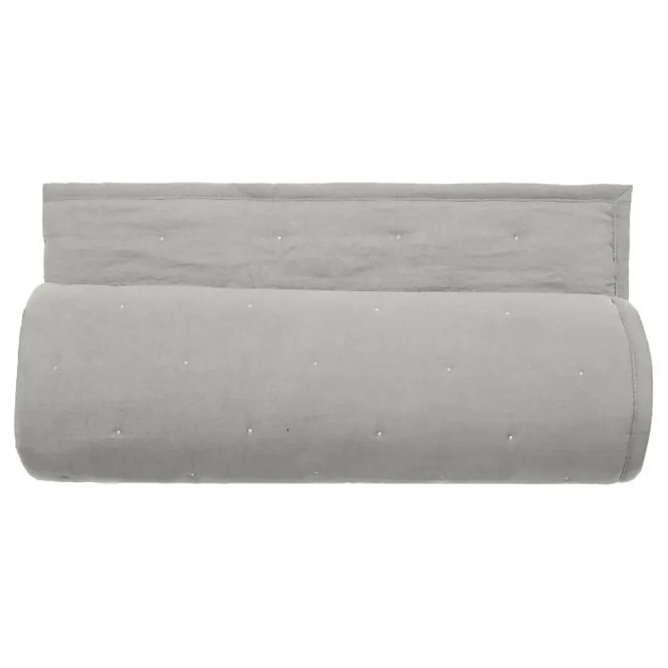 Couvre lit matelassé microfibre lavée "Céleste" toutes dimensions Vent du sud - Céleste Nacre - 220 x 240 cm pour lit 2 places