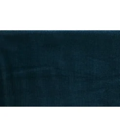 Couvre lit velours gaufré - 180x240cm - Bleu marine