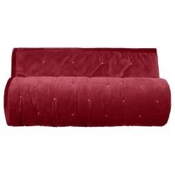 Couvre lit velours matelassé surpiqué "Gipsy" toutes dimensions Vent du sud - Gipsy Pourpre - 240 x 260 cm pour lit "King Size"