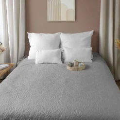 Couvre-lit à dessin floral - 240 x 220 cm