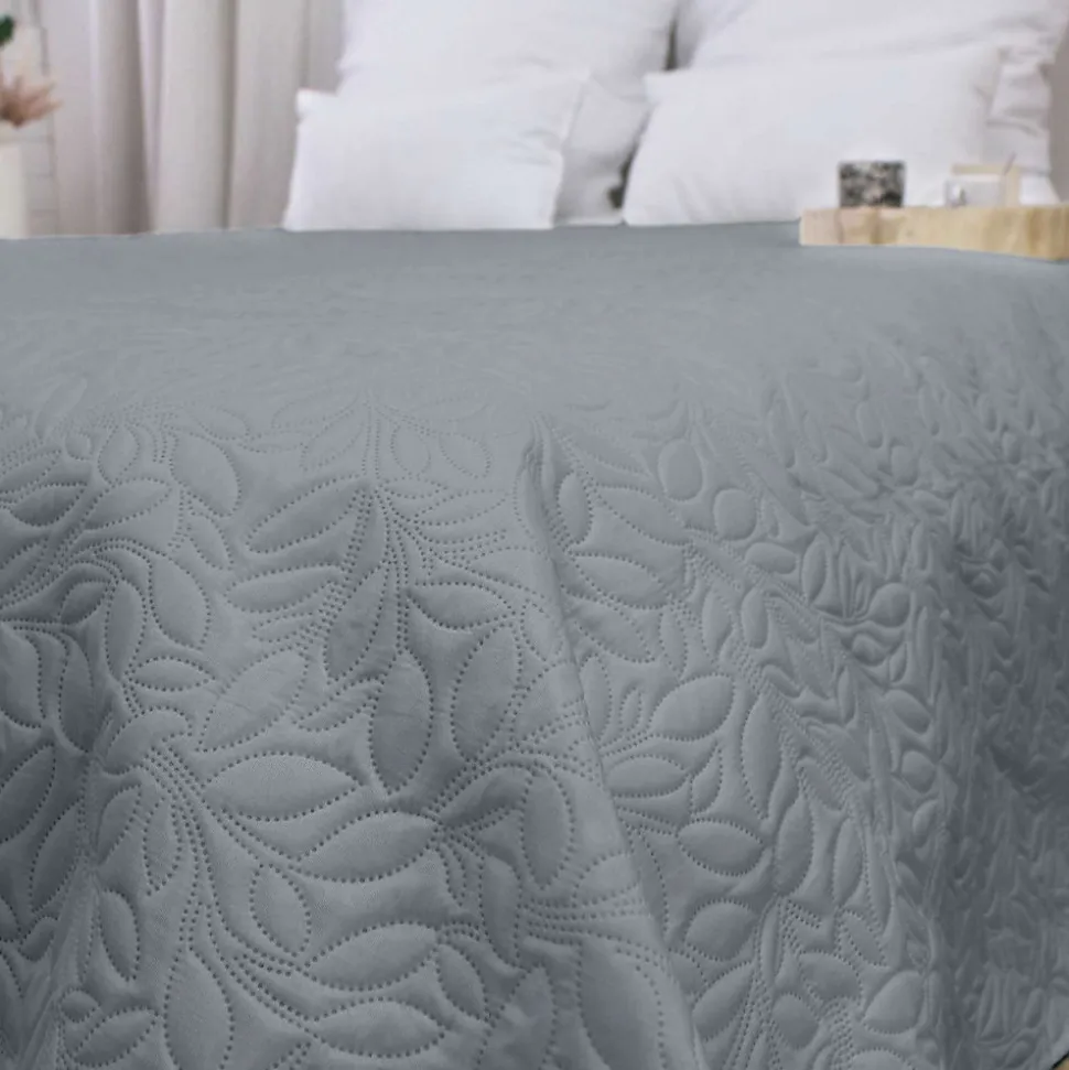 Couvre-lit à dessin floral - 240 x 220 cm