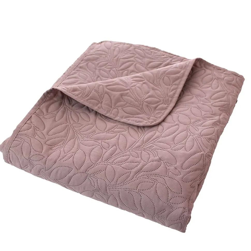 Couvre-lit à dessin floral - 240 x 220 cm