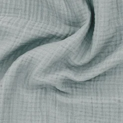 Couvre-lit 260x240 cm coton collection PAROS vert lichen