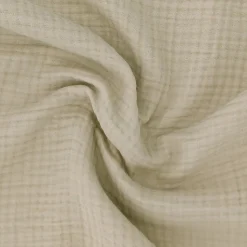 Couvre-lit 150x200 cm coton collection PAROS beige chanvre