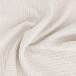 Couvre-lit 260x240 cm coton collection PAROS beige ficelle