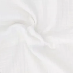 Couvre-lit 260x240 cm coton collection PAROS blanc neige