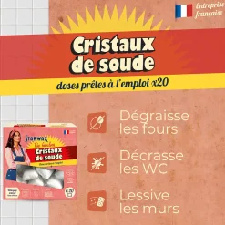 Cristaux de soude doses 20 x 20g Starwax Fabulous
