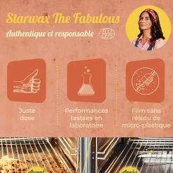 Cristaux de soude doses 20 x 20g Starwax Fabulous