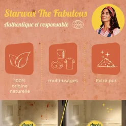 Cristaux de soude The fabulous Starwax 1KG