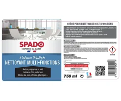 Crème Polish nettoyant multi-fonctions Spado 750ml
