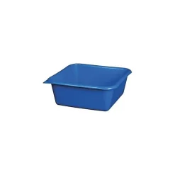 Cuvette carrée - 24 cm - 3 L - bleu