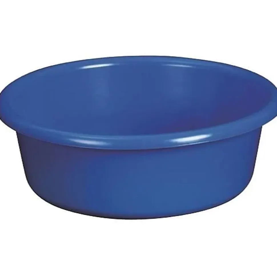 Cuvette ronde - D: 32 cm - H 11 cm - 5 L - bleu