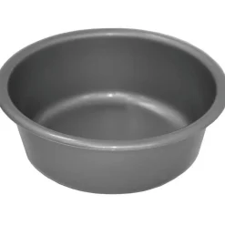 Cuvette ronde - D: 32 cm - H 11 cm - 5 L - gris